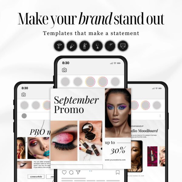 Makeup Artist Social Media Pack