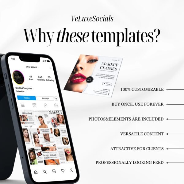 Makeup Artist Social Media Pack
